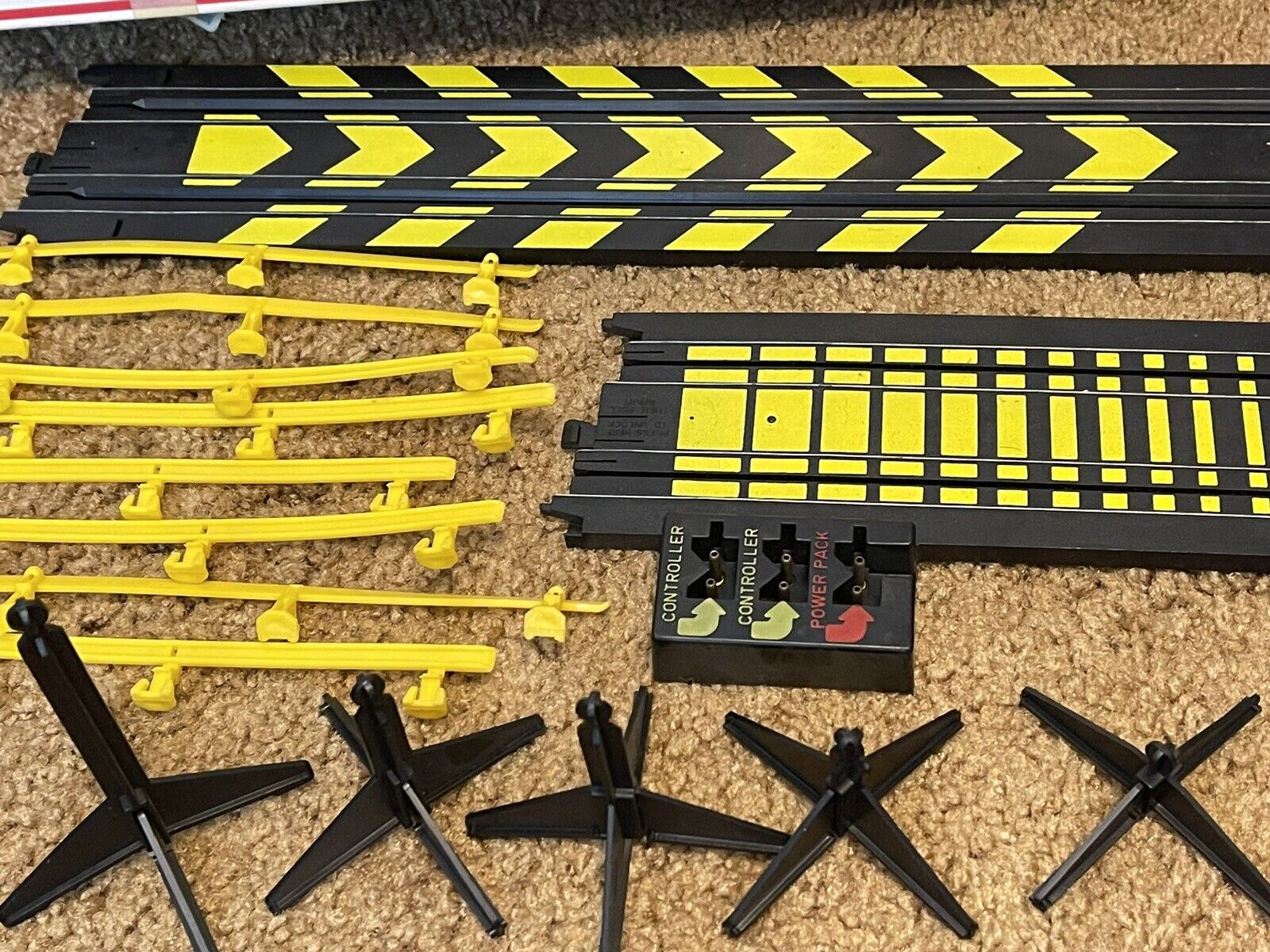 1989 Vintage Tyco Sky Climber Cliff Hangers Slot Car Track in Box No. 6229 XLNT thumbnail