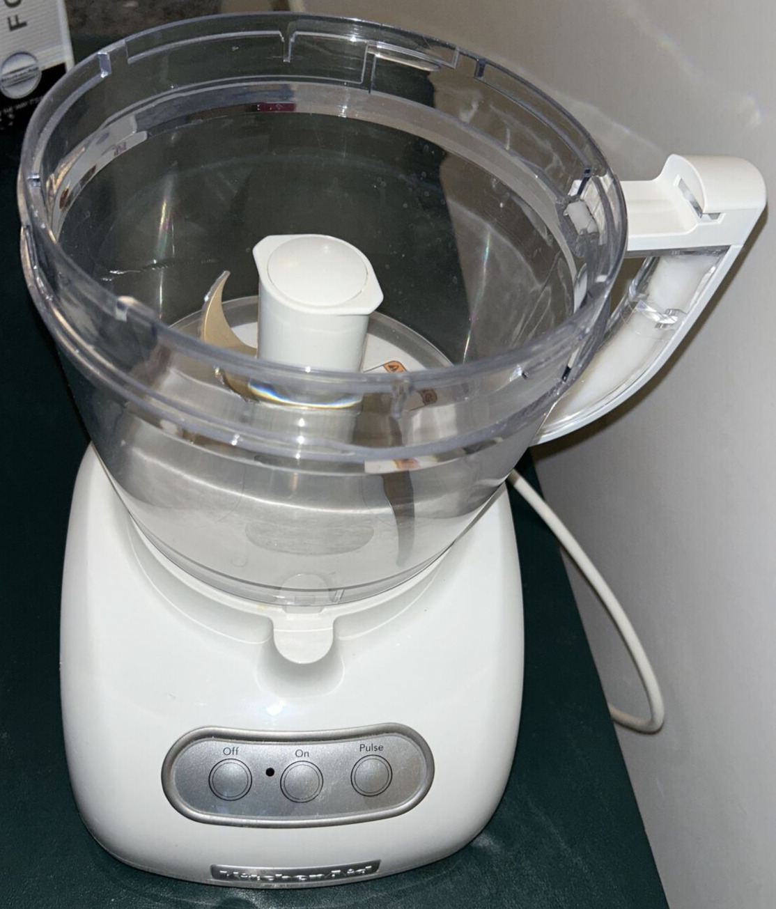 KitchenAid Food Processor Juicer Accessories 12-Cup & 4-Cup Bowls KFPW760 White thumbnail