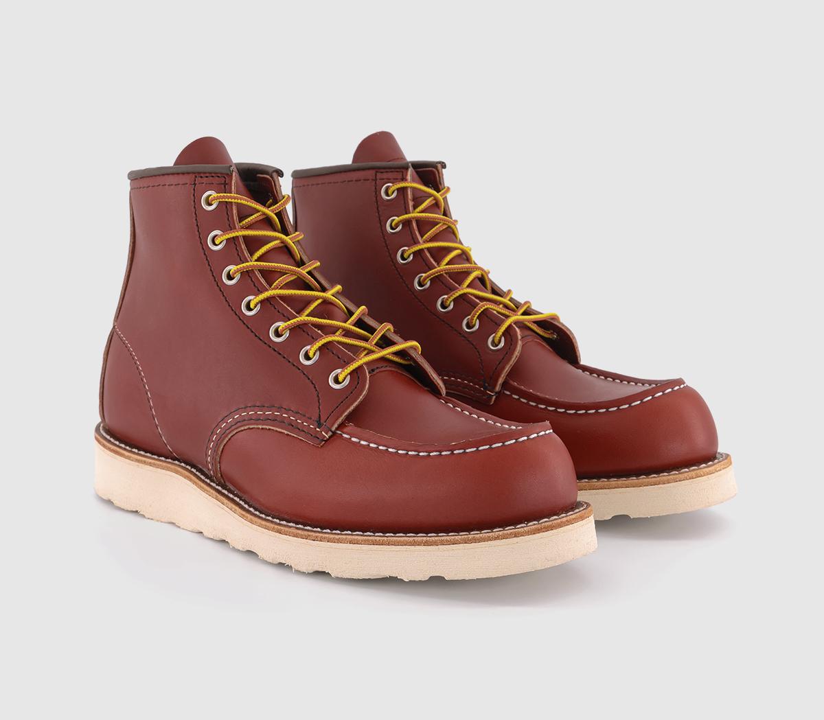 Red Wing 8875 Mens Heritage Work 6inch Moc Active Oro Russet