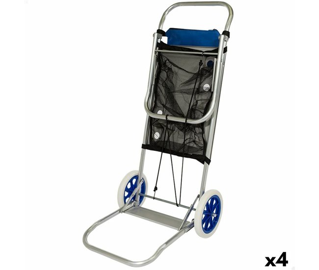 Multi-purpose Cart Aktive Blue 47 X 100 X 52 Cm (4 Units)