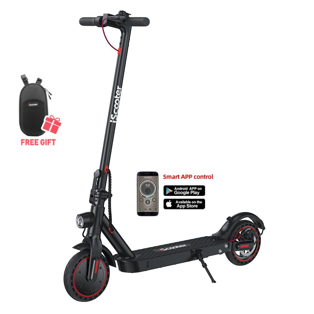 Elektrische Scooter IScooter Snelheid 30 Km / U 350 W Opvouwbare Lichtgewicht 8,5 Inch Honingraatband Met App