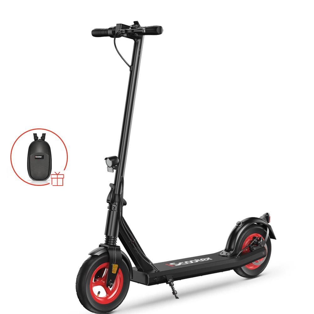 Elektrische Scooter IScooter I9S 500W 10 Inch Penumatic-band 10Ah 30 Km / U Opvouwbare Voorvering