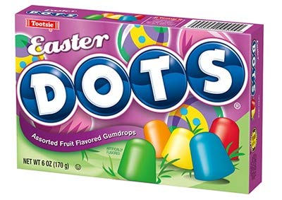 Dots Christmas Cherry Lime & Vanilla Gumdrops 6 Oz thumbnail