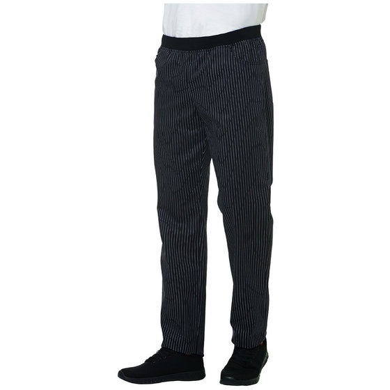 Leiber - Schlupfhose Kordeltunnelzug Schwarz/weiß 12/7950/25, Größe 60