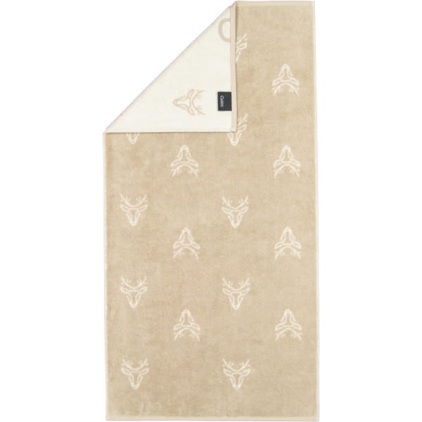Cawö Handtücher Alpenchic Edition Allover 6229 - Farbe: Natur - 33 - Handtuch 50x100 Cm