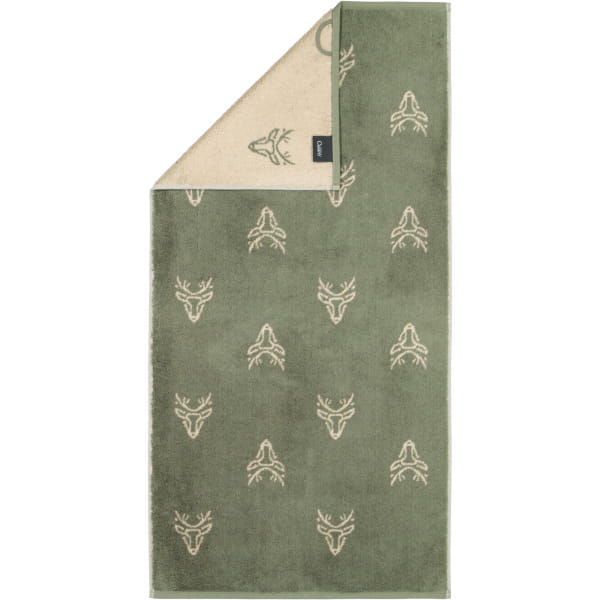 Cawö Handtücher Alpenchic Edition Allover 6229 - Farbe: Zirbe - 43 - Duschtuch 70x140 Cm