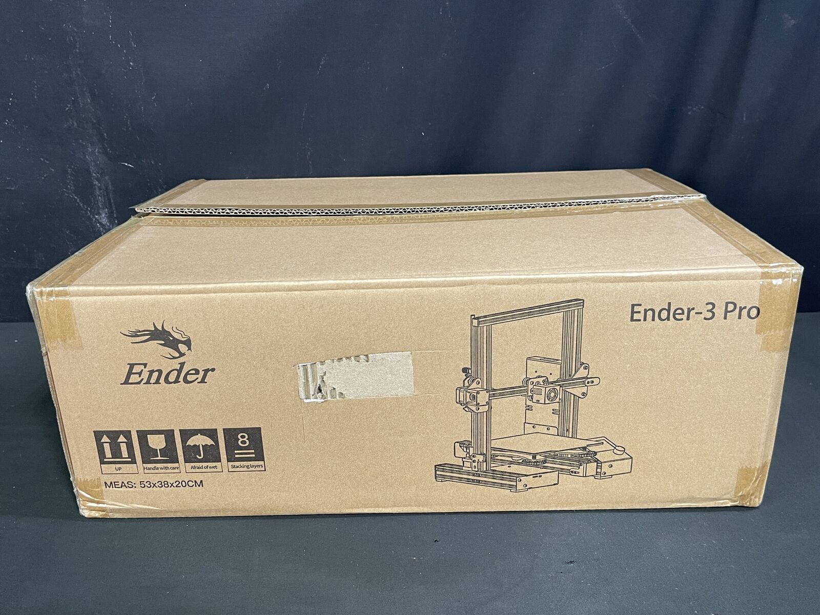 Creality Ender-3 Pro 3D Printer Kit 220x220x250MM Printing Size New Open Box