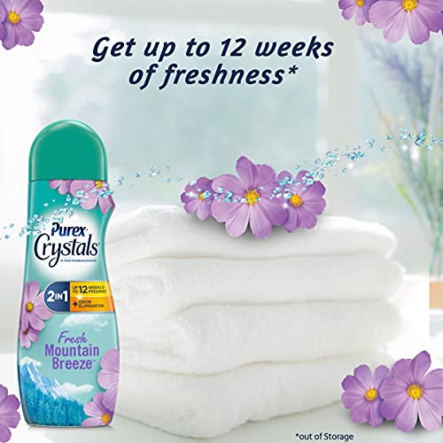 Purex Crystals in-Wash Fragrance and Scent Booster, Fresh Mountain Breeze, 21 Ounce thumbnail