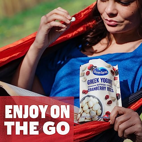 Ocean Spray Greek Yogurt Dipped Cranberry Bites, 5.0 Oz, Pack of 12 Bites thumbnail