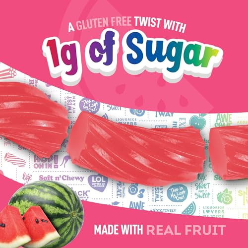 Wiley Wallaby, Wiley Wallaby Watermelon Low Sugar Licorice, 5.5 Oz (Case of 8) thumbnail