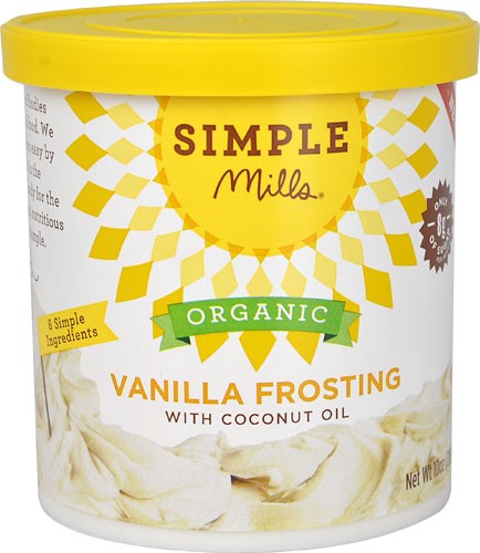Simple Mills Organic Frosting Vanilla - 10 Oz