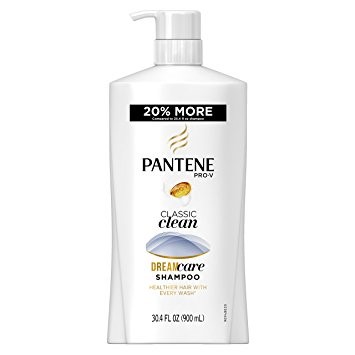 Pantene Pro-V Classic Clean Shampoo with Pump 30.4 Oz.(pack of 3)