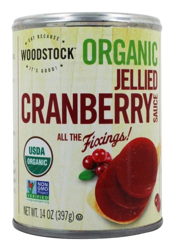 Woodstock Farms - Organic Jellied Cranberry Sauce - 14 Oz(pack of 4)