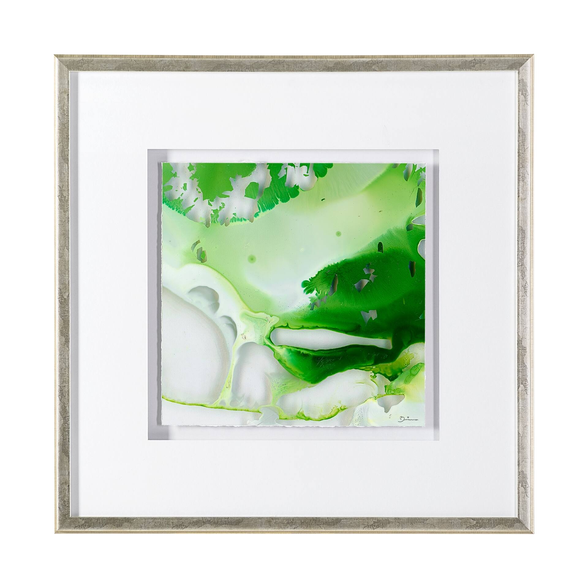Green II Framed Art Print