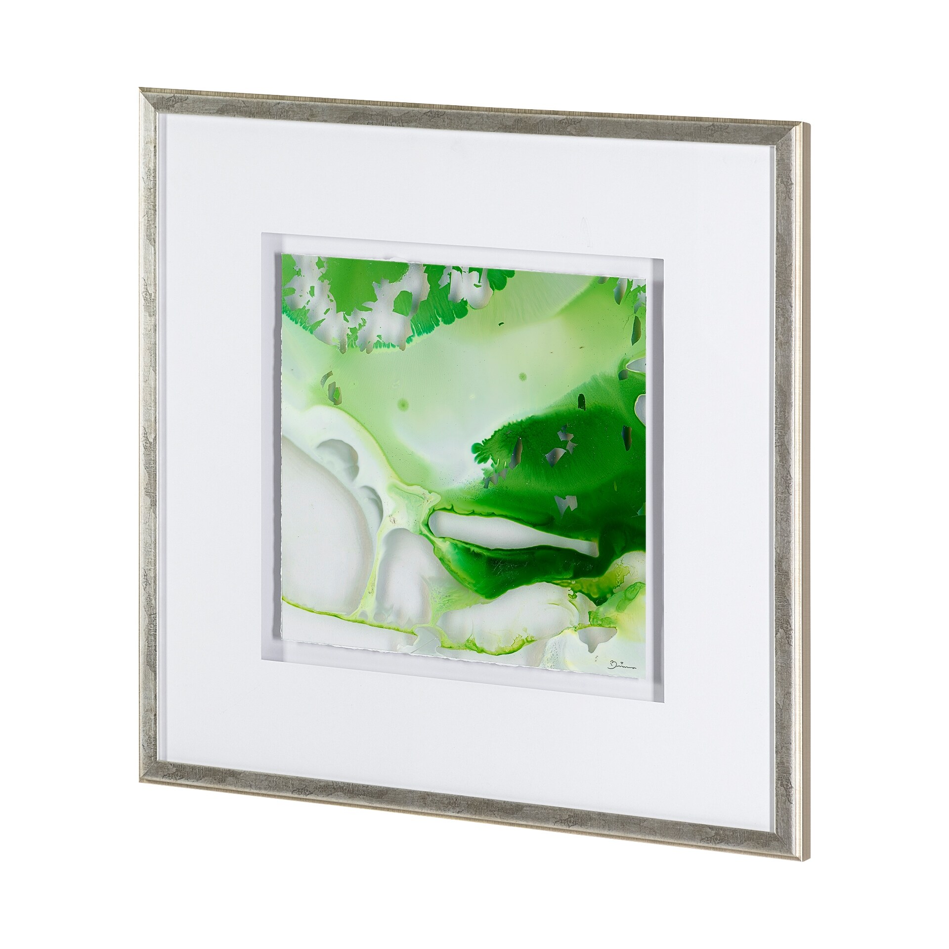 Green II Framed Art Print thumbnail
