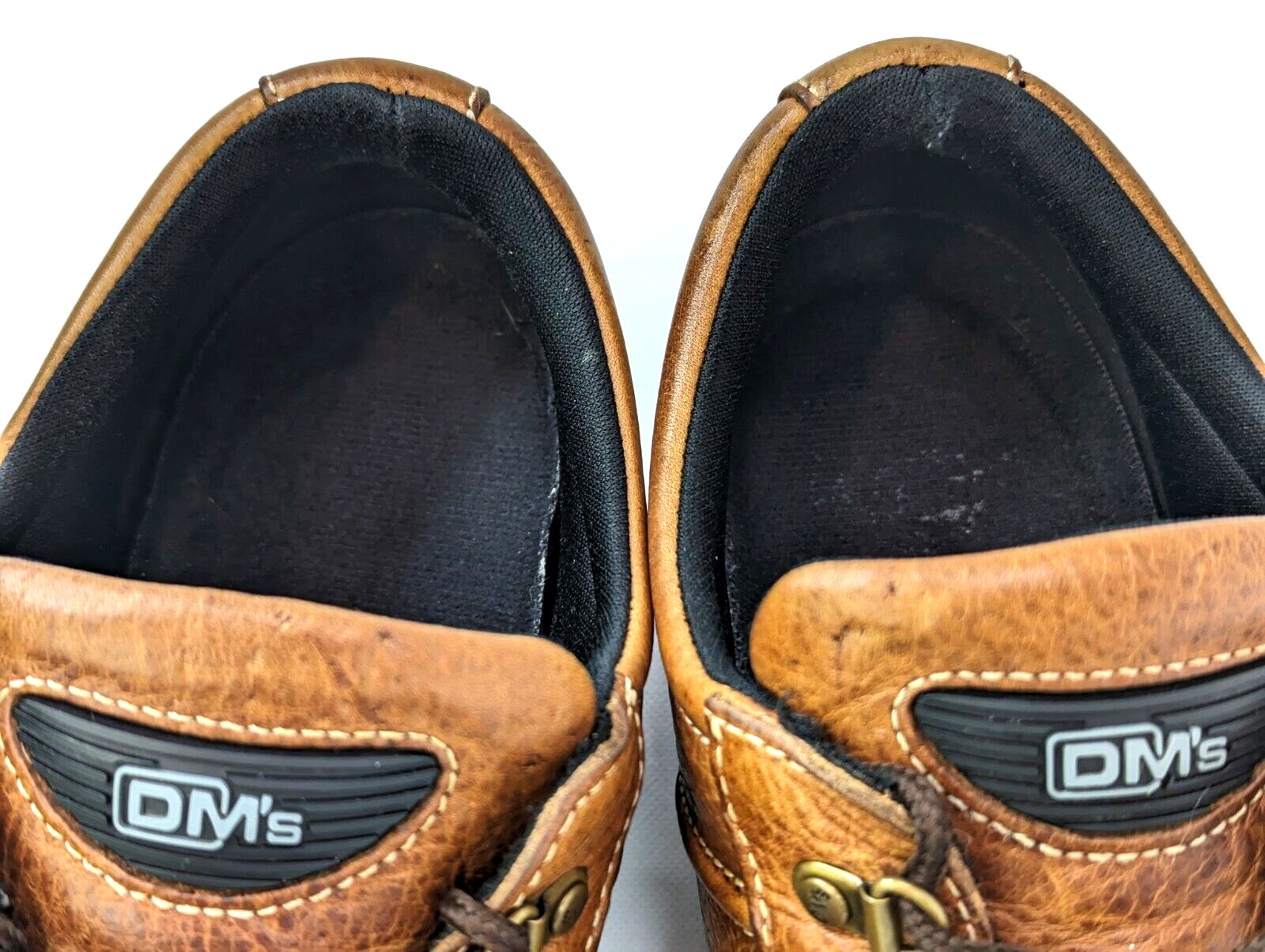 VTG Dr Martens Oxford Shoe, Men 13, Brown Leather 9764 Slip Oil Resistant Work thumbnail
