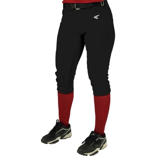 Easton Women's Pants Black Size Xl Capri Soft-Ball Fast-Pitch Mako 7376-0489-P - XL