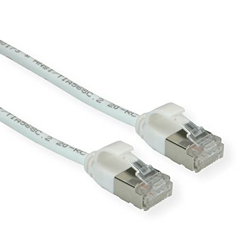 ROLINE 21.15.1699 Networking Cable White 0.3 M Cat6a U/FTP (STP) thumbnail