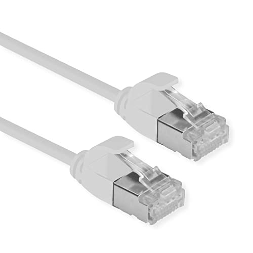 Roline U/FTP DataCenter Patch Cable Cat.6A (Class EA), LSOH, Slim, Blue, 5 M