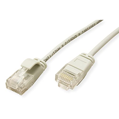 ROLINE GREEN UTP Patch Cable Cat.6A (Class EA) Halogen-Free, Slim, Grey, 2 M thumbnail