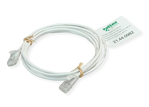 ROLINE GREEN UTP Patch Cable Cat.6A (Class EA), Halogen-Free, Slim, Red, 5 M thumbnail