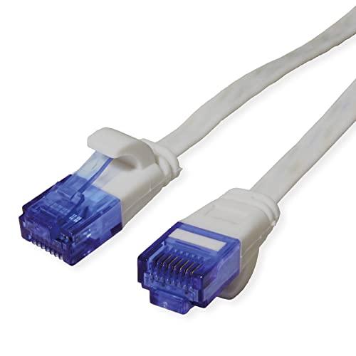 VALUE Patch Cable Cat.6A (Class EA) UTP Extra Flat Grey 0.5m thumbnail