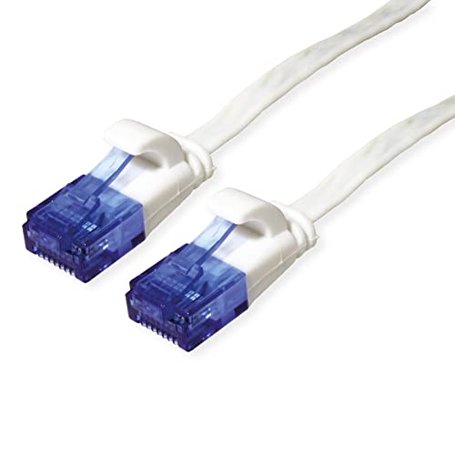 Value Patch Cable Cat.6A (Class EA) UTP Extra Flat White 1.5 M