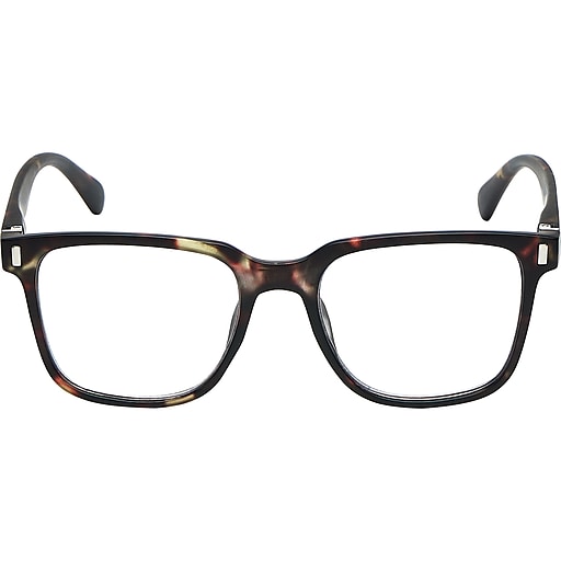 SAV Eyewear Brussels Tri-Focus 1.25 Reading Glasses, Dark Demi (2312-125)