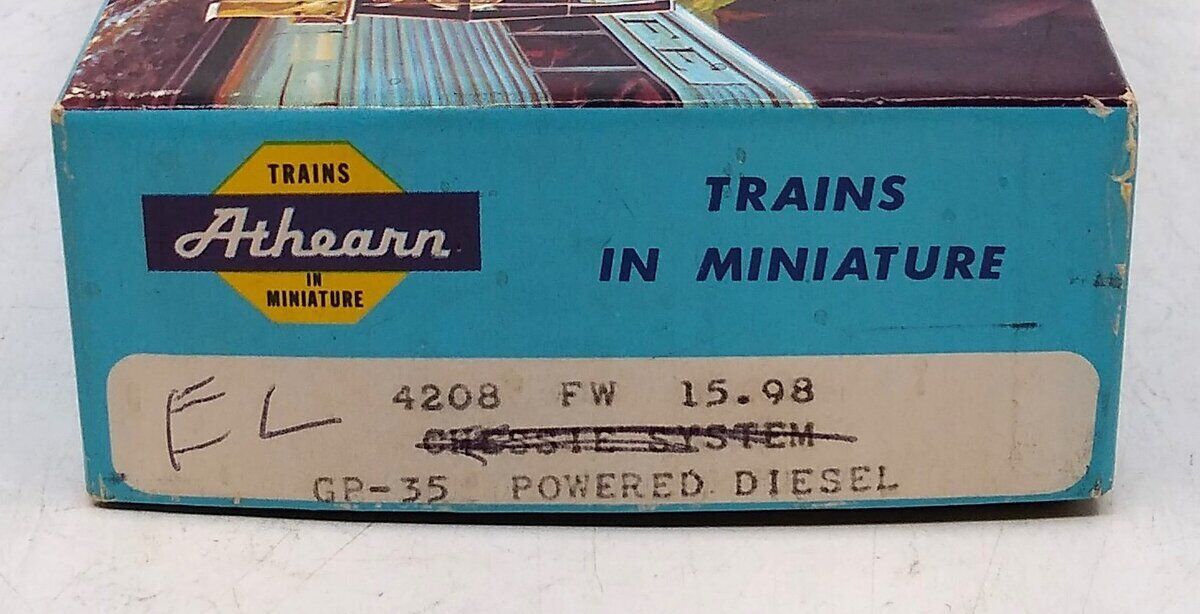Athearn 4208 HO Custom Erie Lackawanna GP35 Powered Diesel Locomotive #2564 EX thumbnail