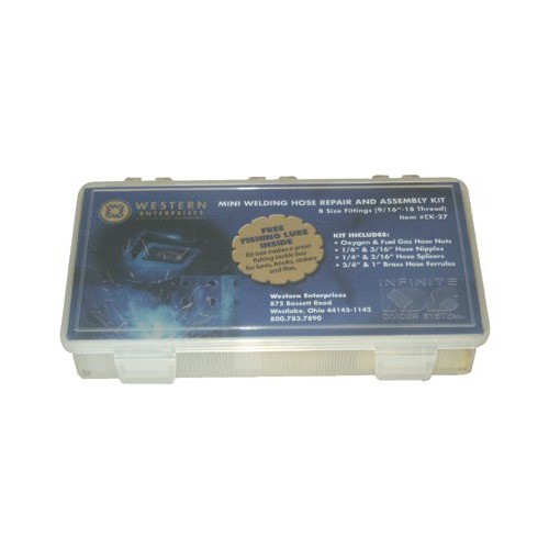 Western Enterprises 312-CK-27 Promo Hose Repair Kit Box W-Free Fishing Lure