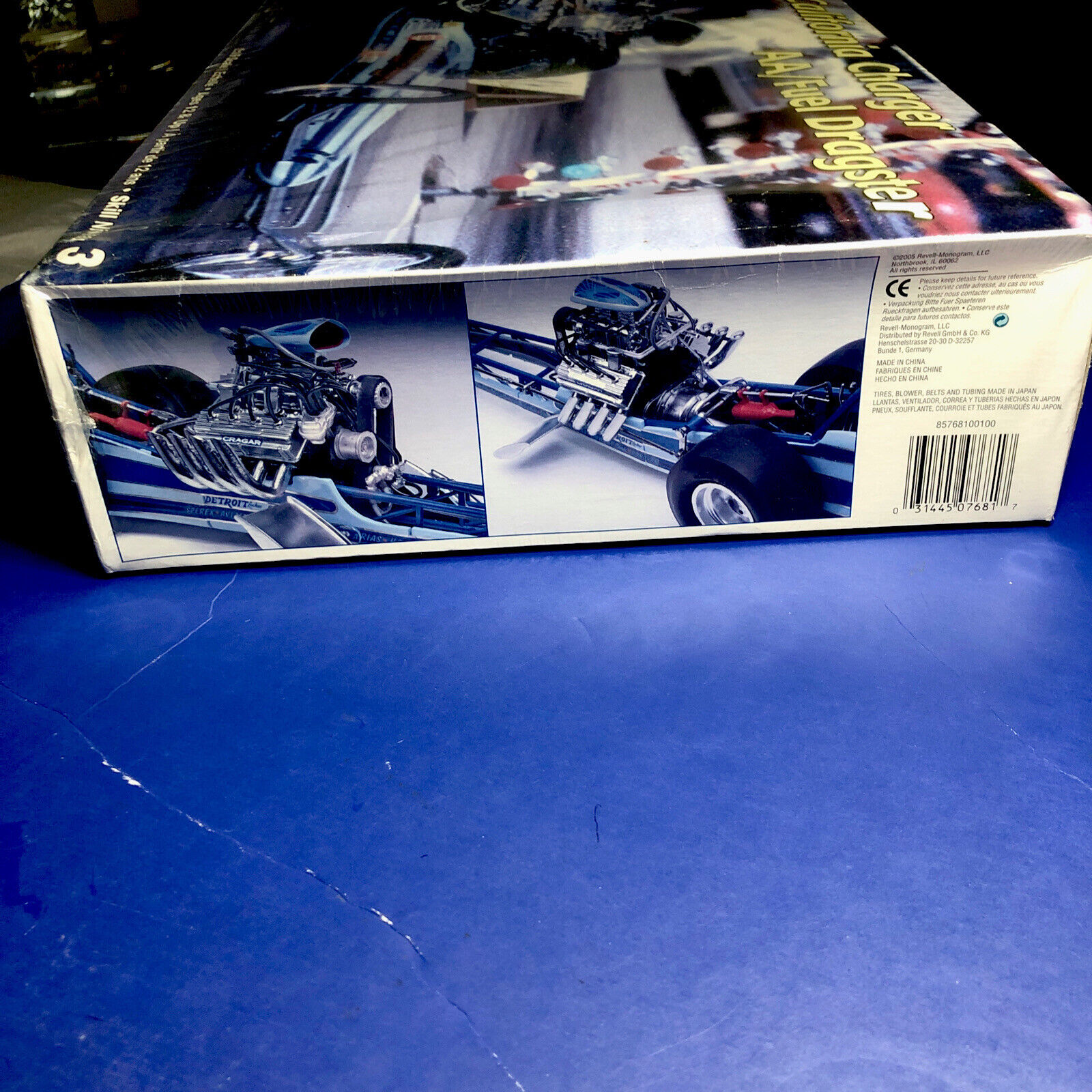 REVELL 1/16 CALIFORNIA CHARGER AA FUEL DRAGSTER F/S#7681 Model Kit F/S in 05 L/1 thumbnail