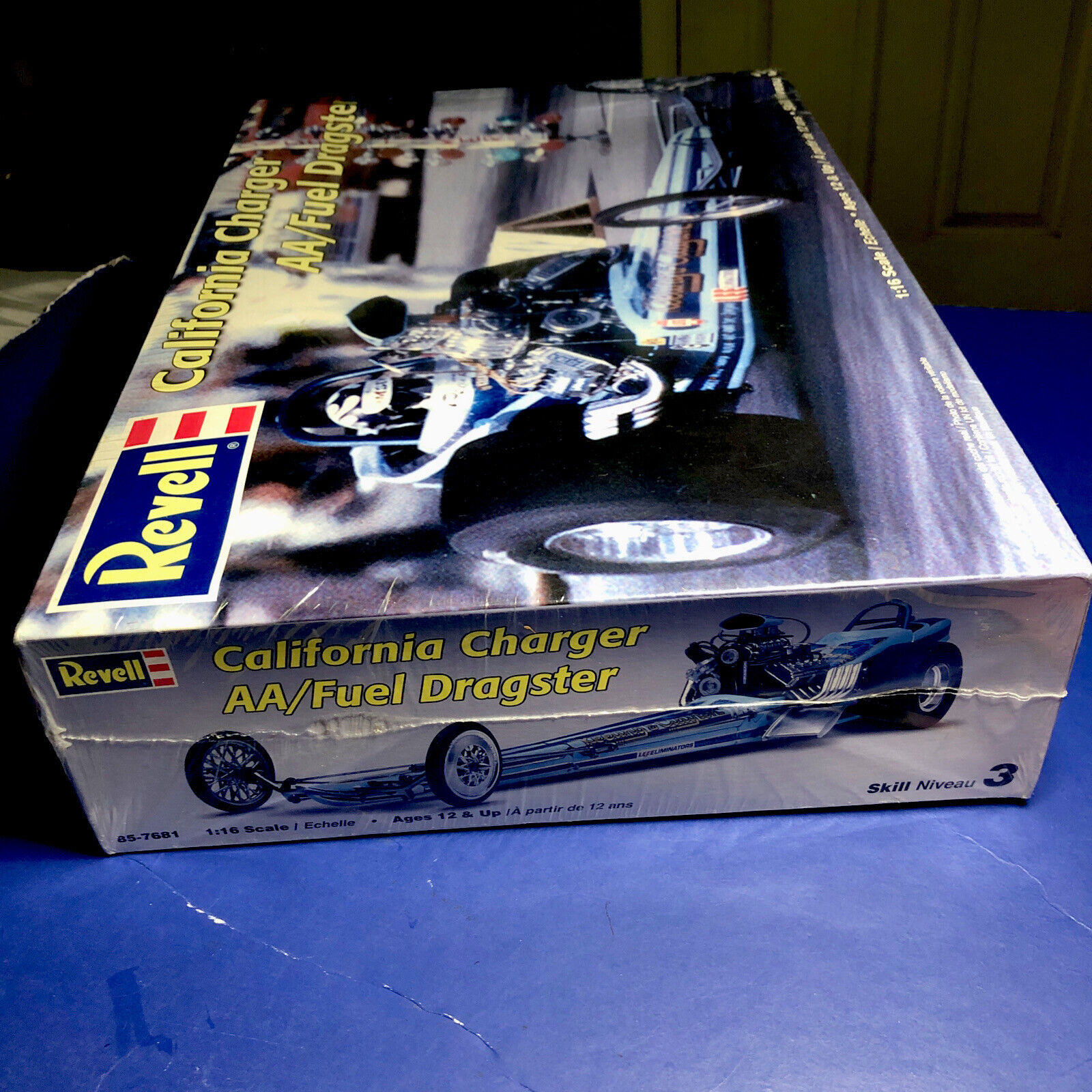 REVELL 1/16 CALIFORNIA CHARGER AA FUEL DRAGSTER F/S#7681 Model Kit F/S in 05 L/1 thumbnail