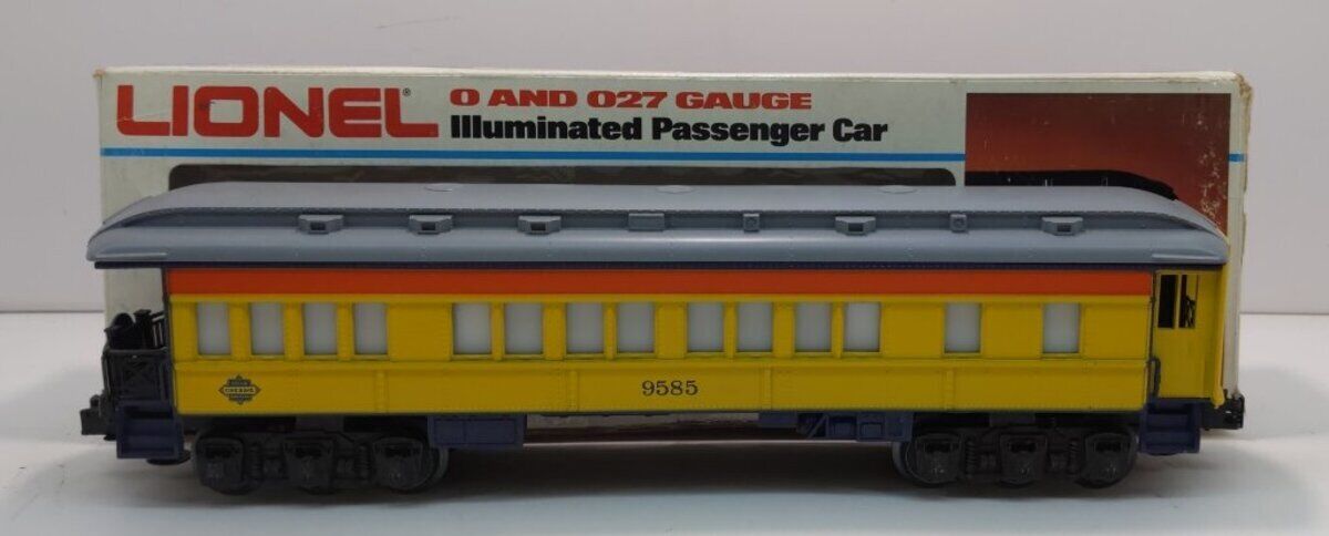 Lionel 6-9585 O Gauge Chessie Steam Special Observation Car LN/Box