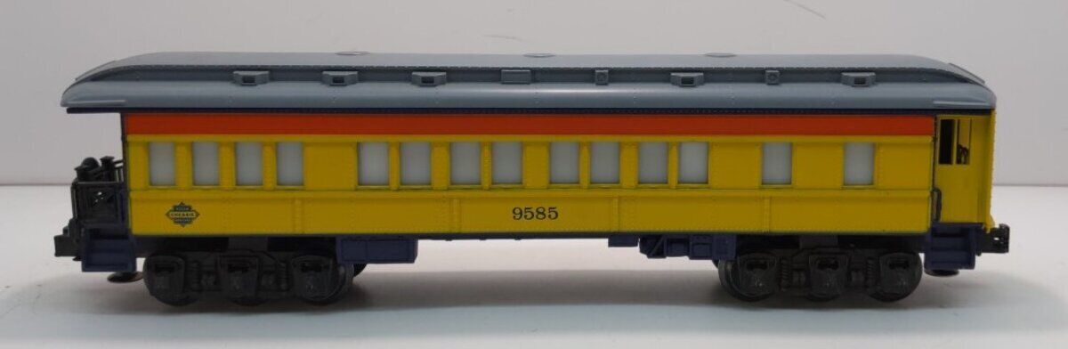 Lionel 6-9585 O Gauge Chessie Steam Special Observation Car LN/Box thumbnail
