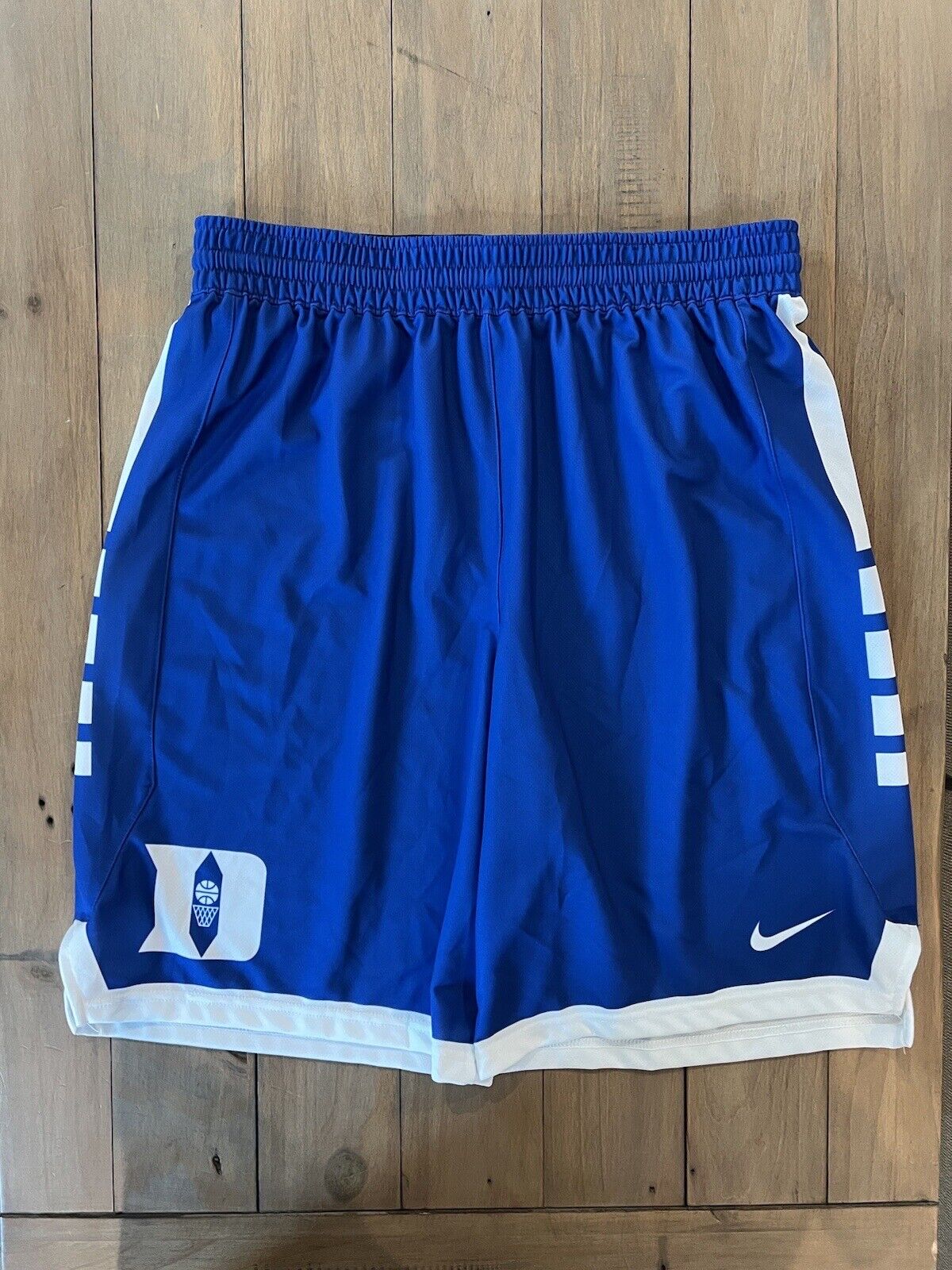 Nike Duke Elite Mesh Digital Basketball Short Men's Medium Blue $65 CI0072