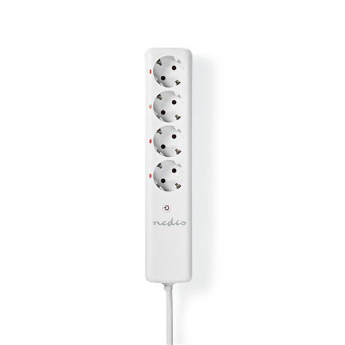 Fiche RF 433.92 MHz 1 PièCES 3680 W Prise De Terre / Type F (CEE 7/7) Blanc