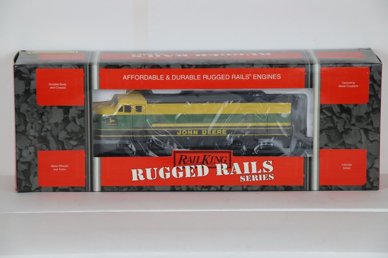 MTH 30-2289-3 John Deere F-3 a Unit Non-Powered Diesel Engine #4011 Free Ship!