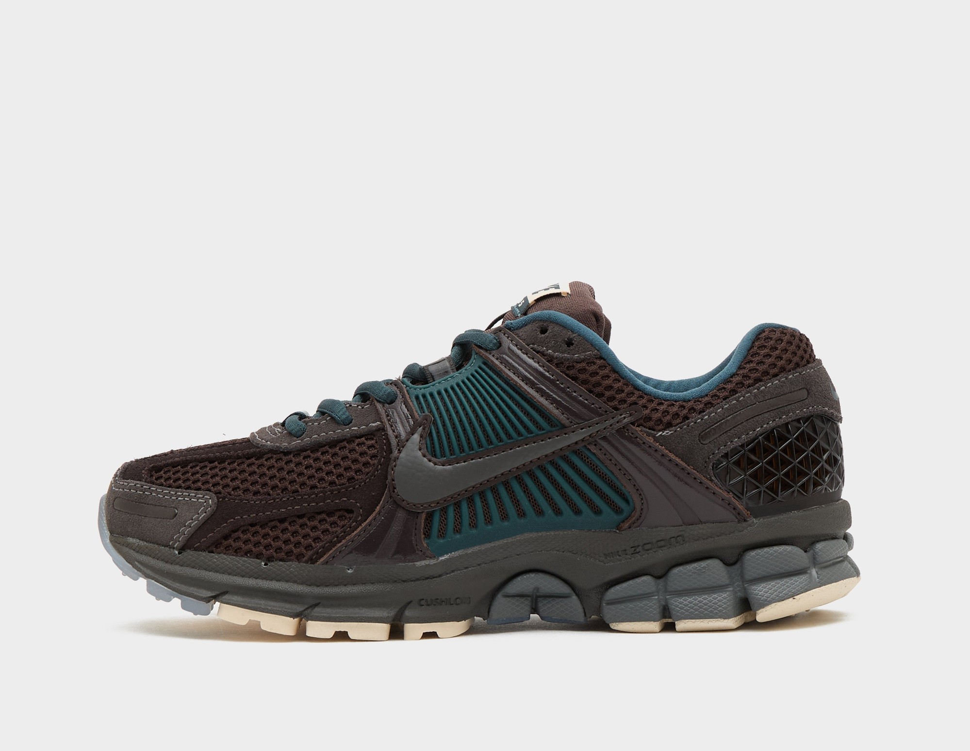 Nike Kids Zoom Vomero 5 Trainers Baroque Brown Medium Ash Velvet Brown Deep Jungle, 3