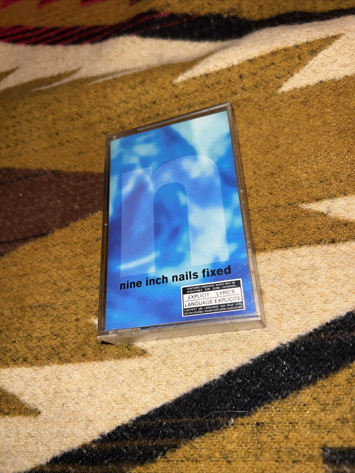 Rare Vintage Nine Inch Nails Fixed Cassette Music Tape 1992 Tested- Interscope