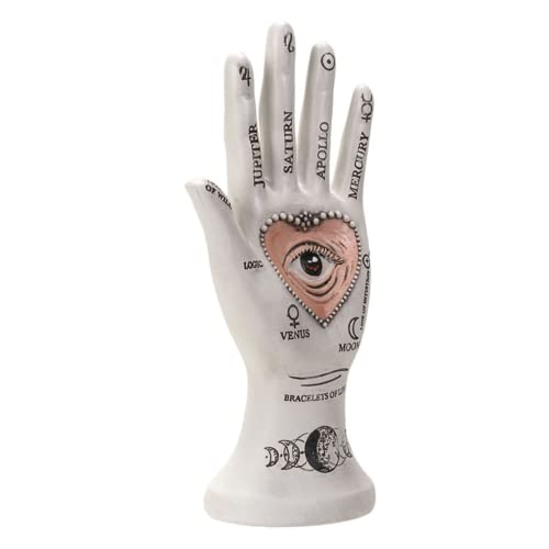 Pacific Giftware Palmistry Hand Figurine  Collectible Polyresin Statue and Jewelry Holder  4.33 Inches X 2.56 Inches X 8.86 Inches thumbnail