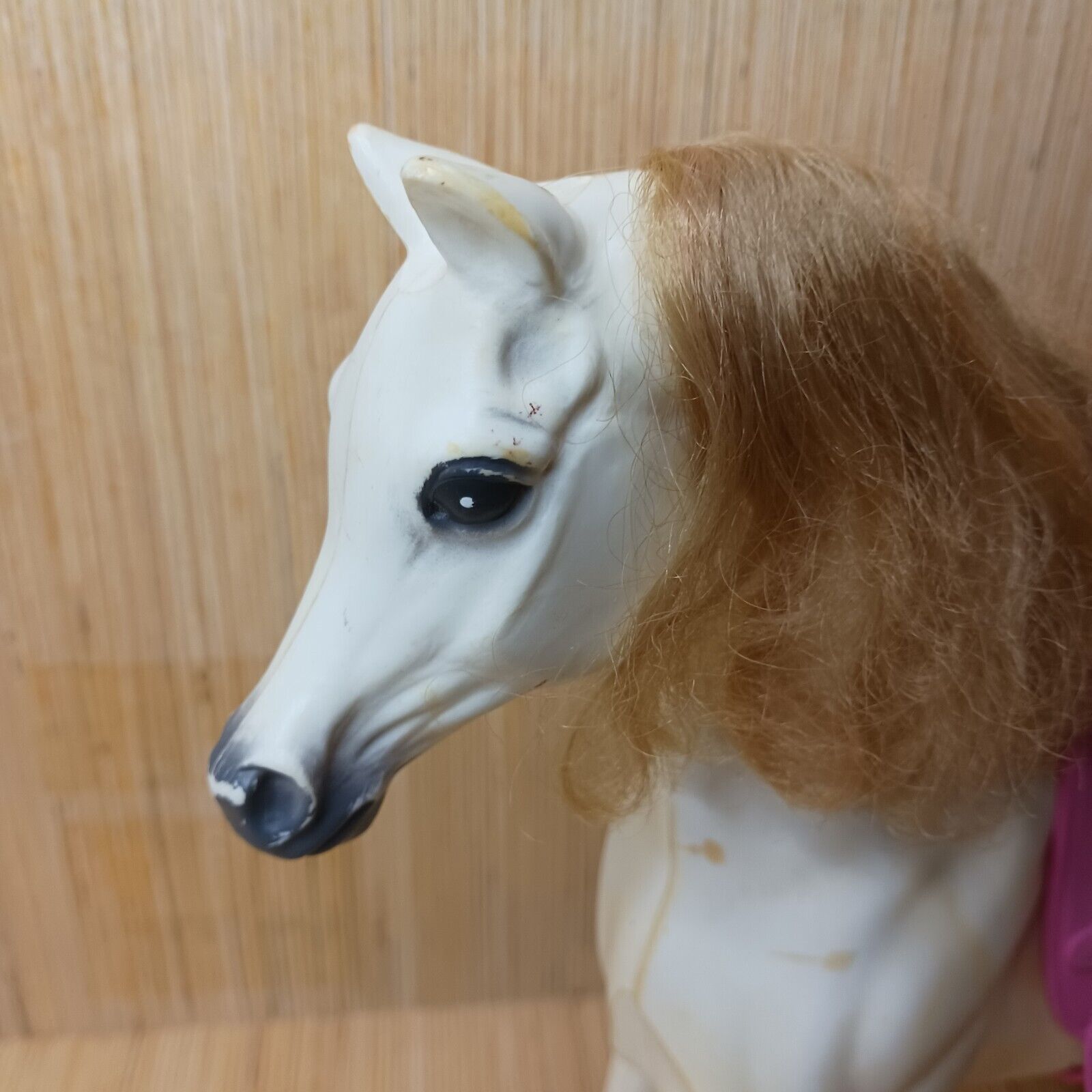 Vintage 1983 BARBIE Dream Horse Prancer #7263 with Saddle thumbnail