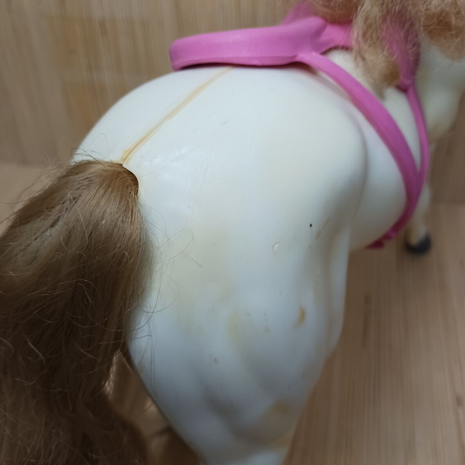 Vintage 1983 BARBIE Dream Horse Prancer #7263 with Saddle thumbnail