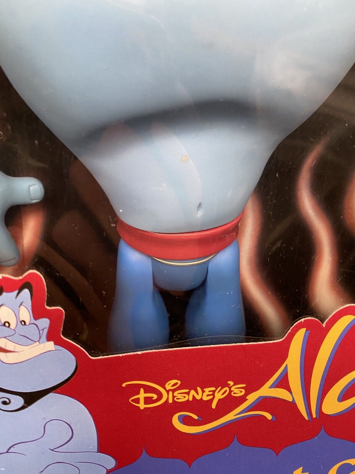 Vintage Mattel 1992 Aladdin Giant Genie Disney Action Figure #5325 New in Box thumbnail