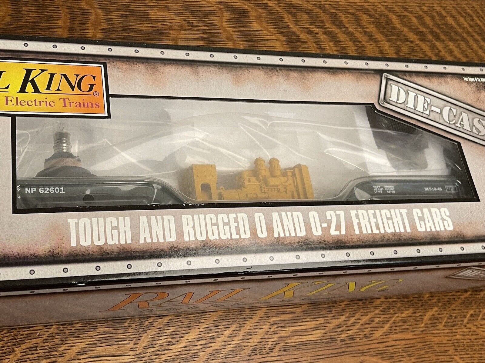 MTH 30-8306 Northern Pacific Die-Cast Searchlight Car #62601 NIB thumbnail