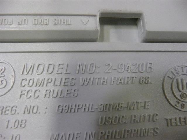 General Electric 2-9420B Telephone thumbnail