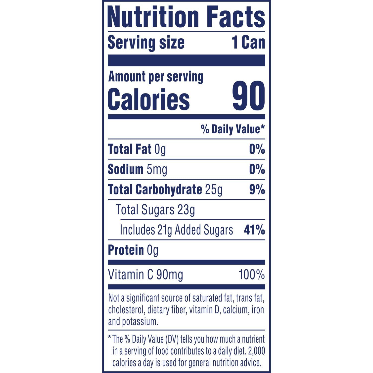 Ocean Spray Cranberry Juice Cocktail  7.2 Oz Cans (Pack of 24) thumbnail