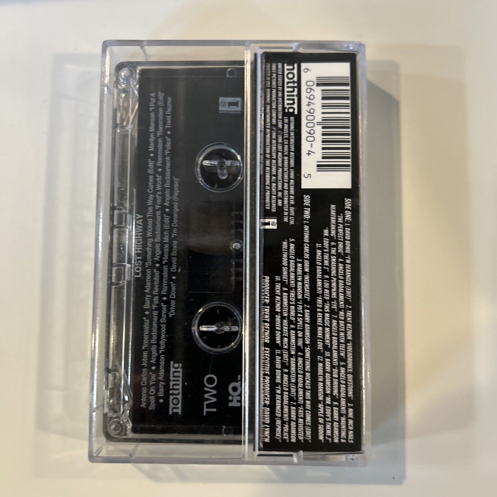 Cassette LOST HIGHWAY Soundtrack Industrial Alternative Rock 1996 David Lynch thumbnail