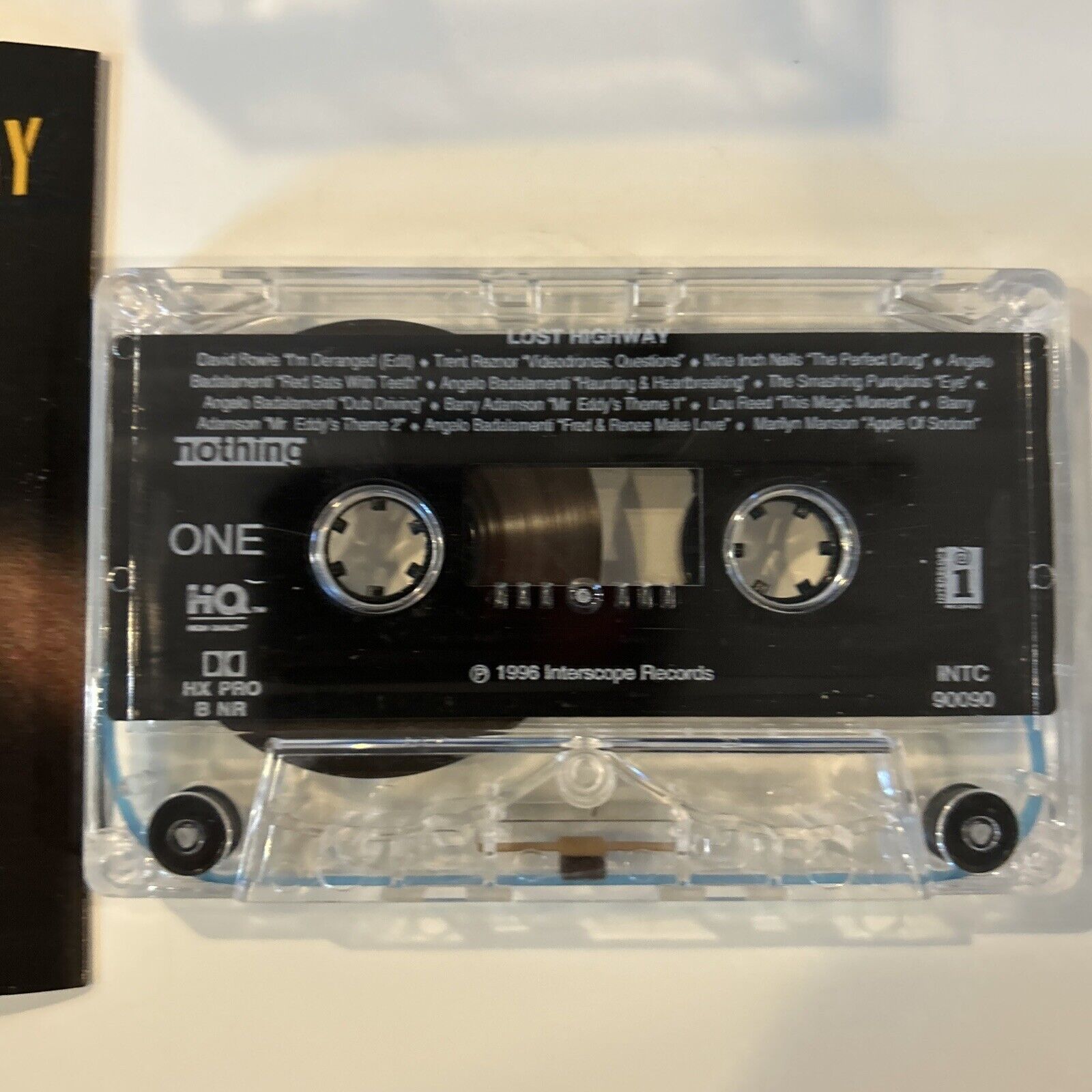 Cassette LOST HIGHWAY Soundtrack Industrial Alternative Rock 1996 David Lynch thumbnail
