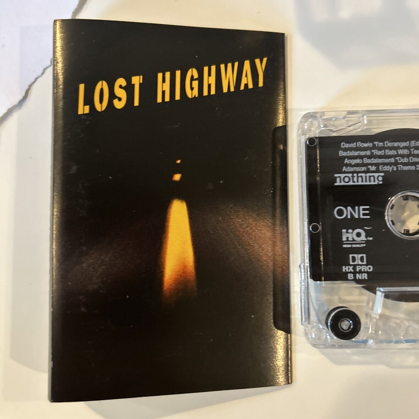 Cassette LOST HIGHWAY Soundtrack Industrial Alternative Rock 1996 David Lynch thumbnail