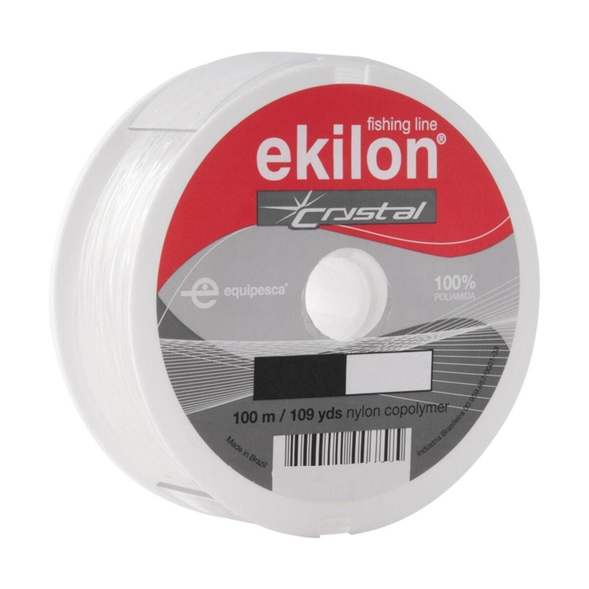 Linha De Pesca 0,40Mm Crystal 100M Ekilon